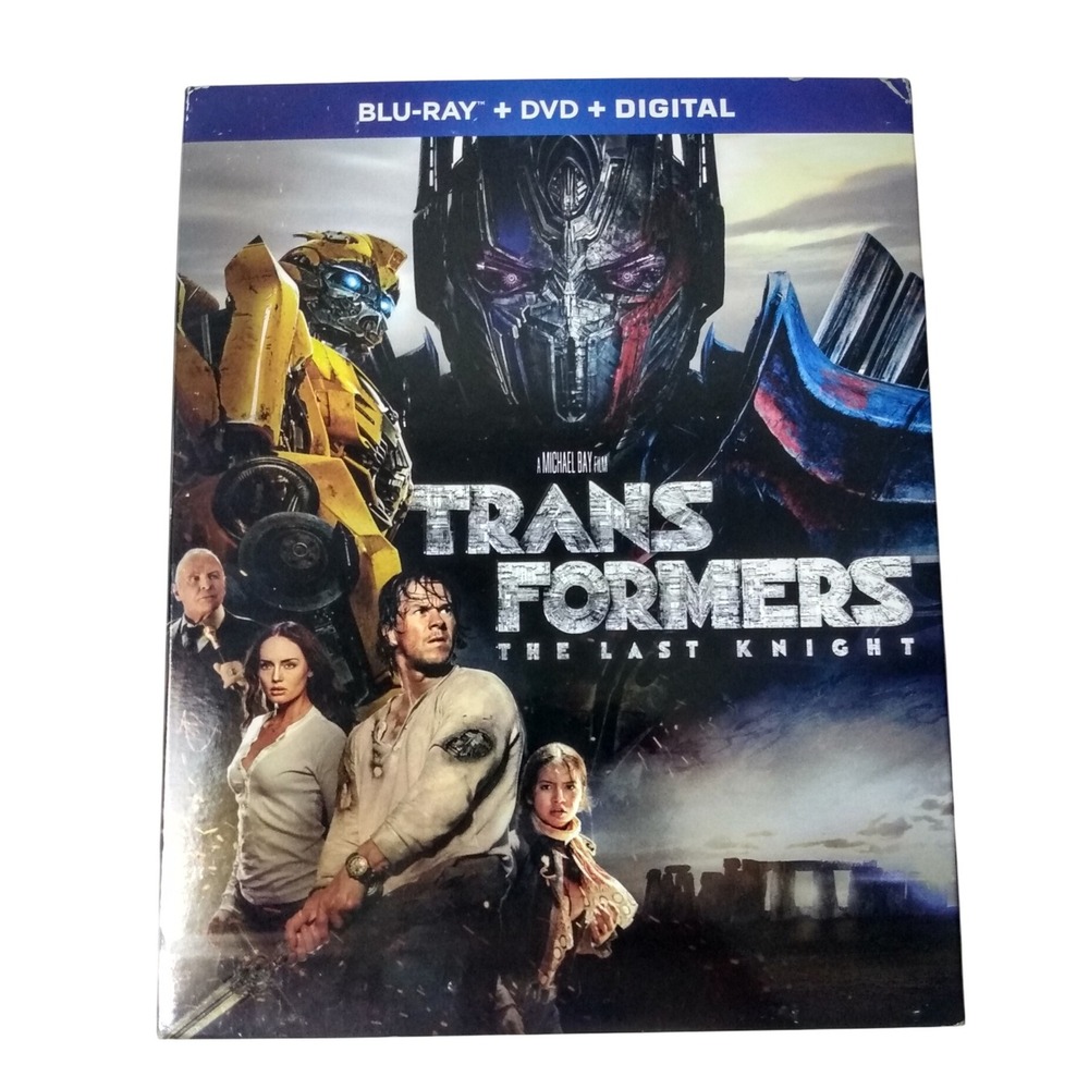 Transformers The Last Knight Blu-ray DVD Digital Michael Bay Action Movie